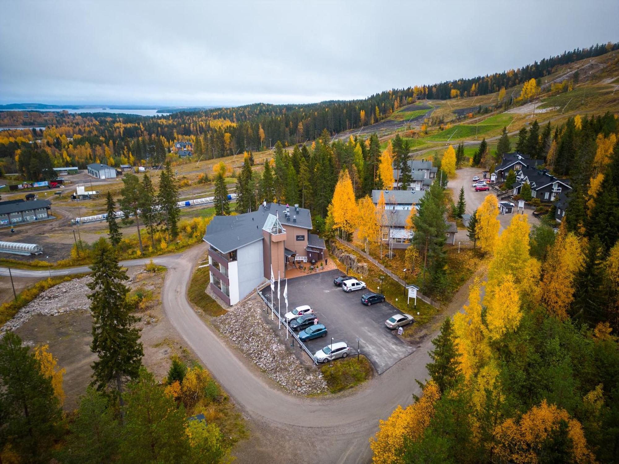 Hotel Aateli Hillside Vuokatti Exteriör bild