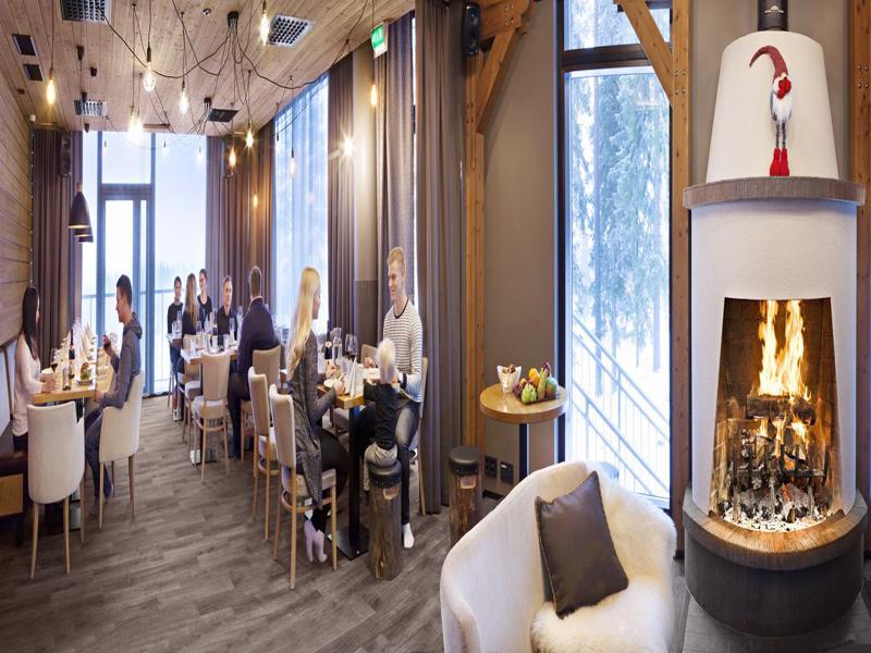 Hotel Aateli Hillside Vuokatti Exteriör bild