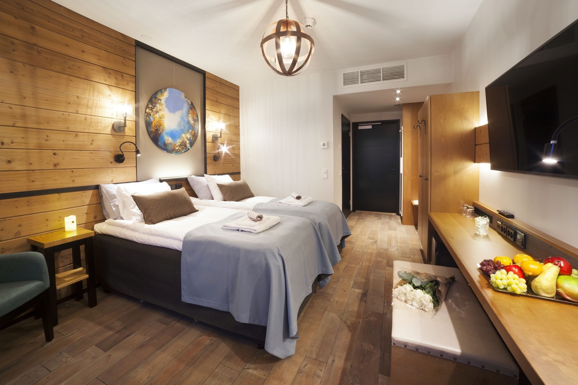 Hotel Aateli Hillside Vuokatti Exteriör bild