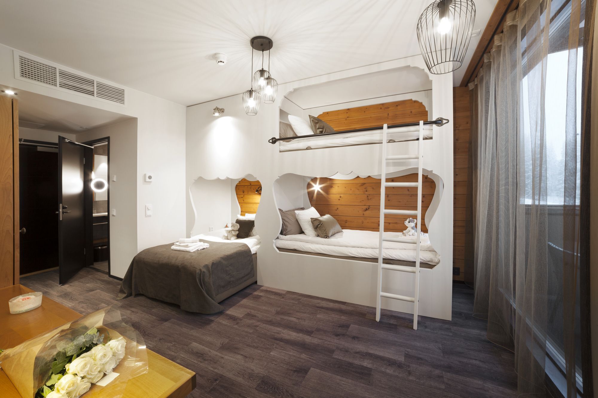 Hotel Aateli Hillside Vuokatti Exteriör bild